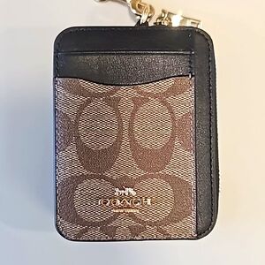 Coach Zip Card Case
